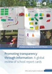 Promoting transparency through information: A global review of school report cards